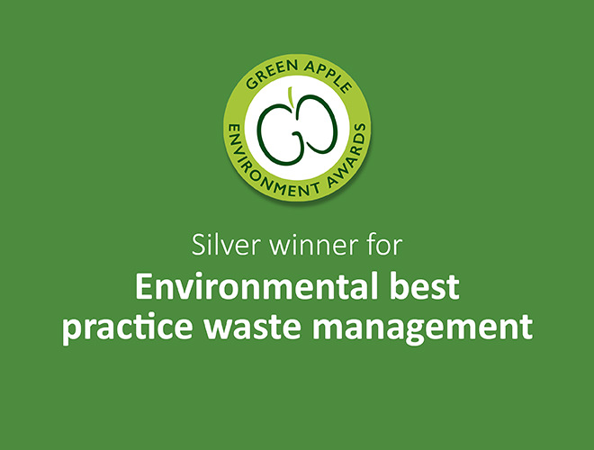 Streetspace Group wins a Silver Green Apple for metroSTOR bin stores!