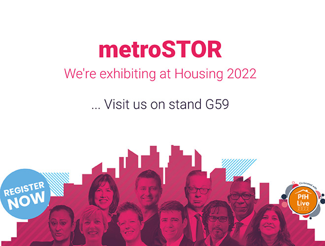 metroSTOR exhibits at Housing 2022