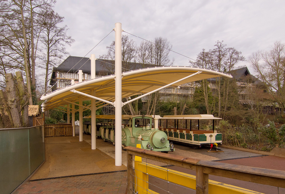 Colchester Zoo Land Train Shelter Case Studies Streetspace