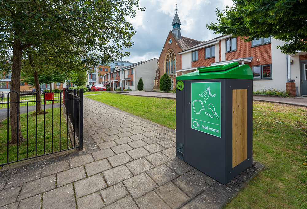 Food waste bin housing FX 360